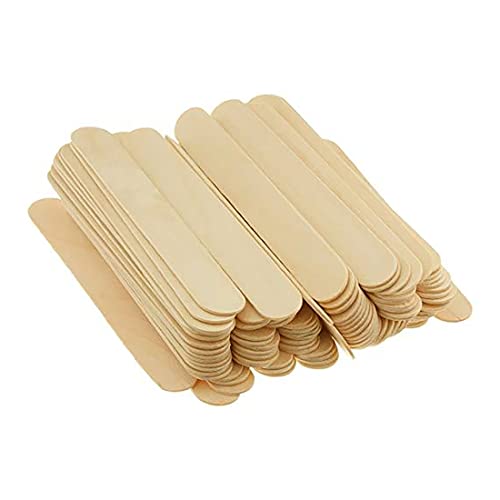 ForPro Professional Collection Premium Wood Applicators, Non-Sterile, Hair Removal Waxing Sticks, Large, 6" L x .75" W, 6 Inch, 500 Count (Pack of 1)