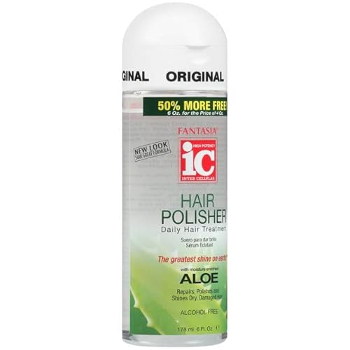 Fantasia IC Hair Polisher Daily Hair Treatment w/Aloe, 6 Ounce