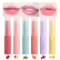 BINGBRUSH 6Pcs Lipstick - Hyaluronic Acid chapstick, Ultra Moisturizing & Repairing Lip Care for Dry, Chapped Lips,Long Lasting Hydration Lipstick, Vegan & Cruelty-Free (6 Tubes)