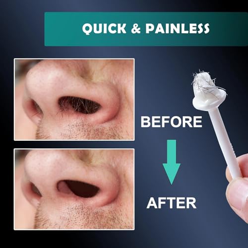 500 Pcs Wax Sticks, Nose Wax Kit Accessories, Waxing Sticks for Nostril Nasal Cleaning, Ear Face Eyebrows Hair Removal for Men Women