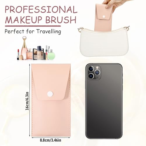 8 Sets Mini Makeup Brushes Bulk, Mini Makeup Brush Set for Bachelorette Party Favors Wedding Bridesmaid Proposal Gifts, Make up Brushes Include Face Eyeshadow Blush Eyebrow Liner Mascara