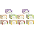 YARDLEY LONDON Bath Soap Bars and Body Soap Bars Bundle - : English Lavender, Oatmeal & Almond, Aloe & Avocado, Cocoa Butter, Lemon Verbena 4.0 oz (, Two Each), 10 Count (Pack of 2)