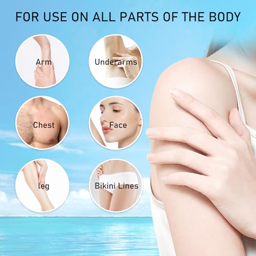 3PCS Hair Removal Cream for Women,Mens Depilatory Cream for Unwanted Hair in Face,Underarms,Bikini and Legs,Long-lasting Flawless Body Depilatory Lotion,Moisturizing Hair Removal Lotion