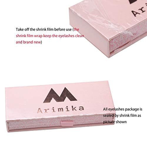 Clear Band Fluffy 3D Mink False Eyelashes- Round Wispy Natural Lashes with a Medium Dramatic Look