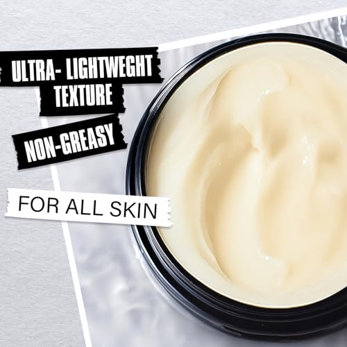 Mens Face & Neck Moisturizer Cream, Firming, Lifting & Anti-Aging Cream with Peptides, Bakuchiol, Niacinamide & Ceramides, Oil-Free Formula, Day & Night Use, Gifts for Men, 1.7 Fl Oz