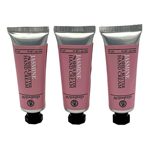 elizabeth W Jasmine Hand Cream, 1.68 Ounces (Set of 3)