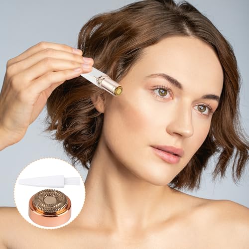 3pcs Women's Electric Shaver Replacement Heads, Compatible with NEW Finishing Touch Flawless Facial Hair Remover Gen 3£¬Soft Facial Hair Remover Replacement Heads£¬Ideal for Daily Use