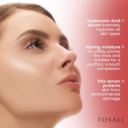 Deep Wrinkle Serum 1.7 fl oz - Anti Aging Hyaluronic Acid Serum for Face with Vitamin C, Panthenol & Zinc, Hydration for Face, Smooths Skin Texture, Reduces Wrinkles, Plumps Fine Lines