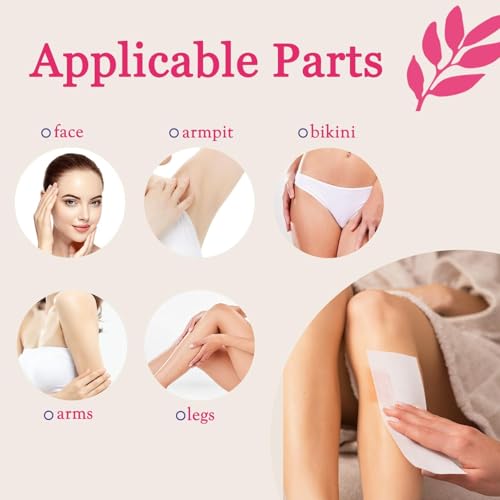 Non Woven Wax Strips (100 Counts) for Women and Men -