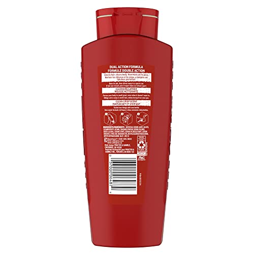 Old Spice High Endurance Hair & Body Wash, 18 oz (Pack of 4)