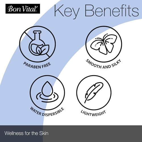 Bon Vital' Multi-Purpose Massage Creme, Professional Massage Cream with Aloe Vera to Relax Sore Muscles, Increase Circulation & Repair Dry Skin, Full Body Massage Cream, 8 Ounces (Packaging May Vary)