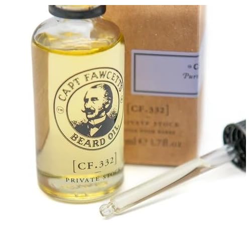 CAPTAIN FAWCETT Private Stock Beard Oil, (50ml/1.7oz)