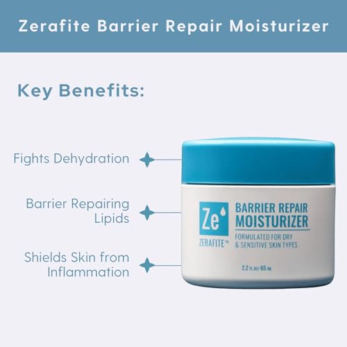 Barrier Repair Face Moisturizer for Dry & Sensitive Skin Types (2.2 fl. oz./65 ML)