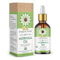 Organic Veda Moringa Oil Virgin 100% Pure & USDA Organic - Multi Purpose, Face, Hair & Skin, Nails, Fast Absorbing, Moisturizing & Beautifying - The Miracle Tree Moringa Oleifera Seed Oil, 1.7 fl.oz