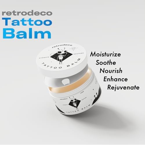 Tattoo Aftercare Balm Repair Cream- Heal, Protect, Moisturize & Rejuvenate Tattoos (3.5 Ounce)