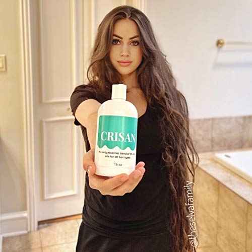 CRISAN 16oz Extreme Hair Growth and Strengthening Oil for Men and Women (16 fl oz)