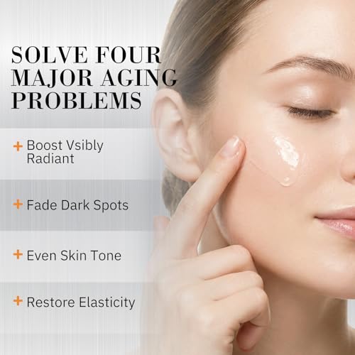 HKH Niacinamide Serum Capsules for Face: 38 Caps Dark Spot Remover Brightening Anti Aging Hydrating Pore Minimizer Hyaluronic Acid Vitamin C Firming For Men & Women 30+ Sensitive Skin Travel Friendly