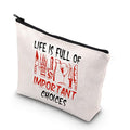 XYANFA Guinea Pig Makeup Bag - Cute Animal Gifts For Girls & Women - Zipper Pouch (Tote Bag)