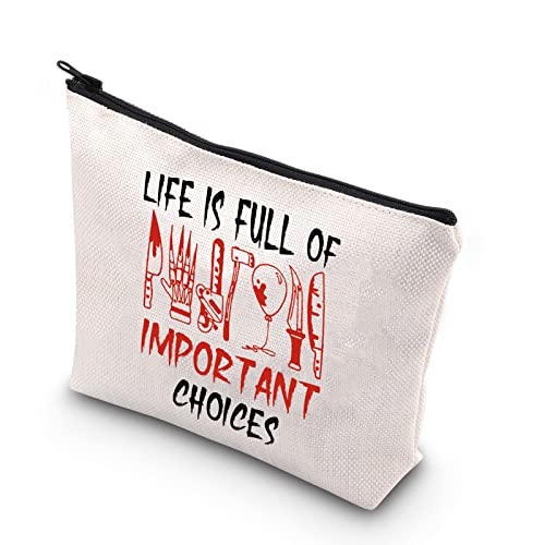 XYANFA Guinea Pig Makeup Bag - Cute Animal Gifts For Girls & Women - Zipper Pouch (Tote Bag)