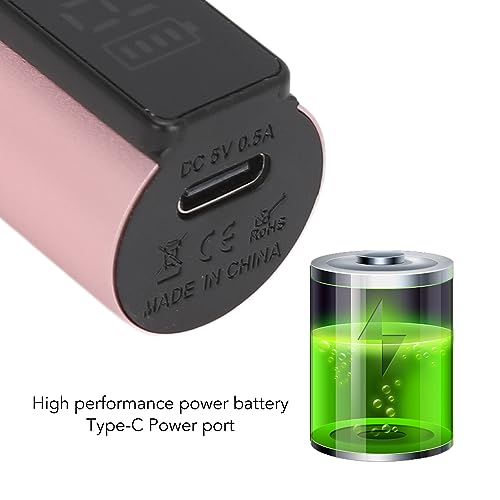 Electric Nail Grinder Nail Polisher 35000rpm Portable Rechargeable Manicures Pedicures Nail Polish Pen ()