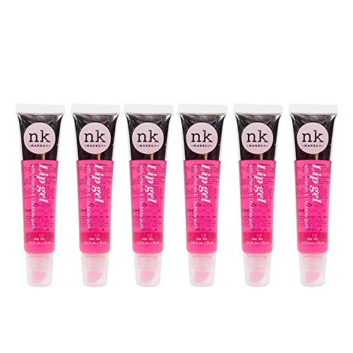 NICKA K NEW YORK Lip Gel, Hydrating, Lightweight, Glides on Effortlessly, Non Sticky Finish Lip Gel Colors (AMZ003)