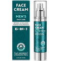 6-in-1 Face Cream for Men: Hydrating Water Based Men Face Moisturizer with Retinol, Collagen, Sodium Hyaluronate - Mens Anti Aging Face Cream for Day and Night Use (1.7 Fl Oz (Pack of 1))