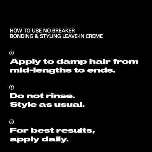 Sebastian Professional No Breaker Bonding & Styling Leave-In Cream | Intense Hair Conditioning Cream with Heat Protection | 72 HR Frizz-Free, Flexible Hold | 4.9 fl oz | Packaging May Vary