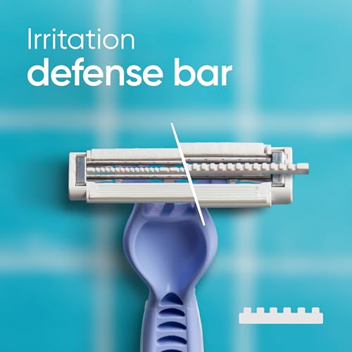 Gillette Venus Women's Disposable Razors for Pubic Hair and Skin, Bikini Razors for Women, 6ct