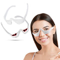 Elitzia Under Eye Red Light Therapy Beauty Device 4 Modes Red Light Therapy Glasses for Eyes Bags, Dark Circles, Puffiness, Wrinkles Fine Lines, Soothing and Refreshing for Women & Men ET110N