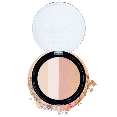 Blush Palette By Wet n Wild MegaGlo Illuminating Blush Makeup Powder Palette, Catwalk Pink, Highlighter Face Make Up (Pack of 2)