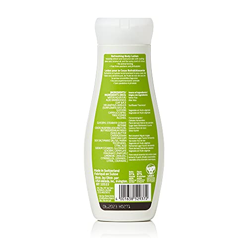 Weleda Refreshing Citrus Body Lotion, 6.8 Fluid Ounce, Plant Rich Moisturizer with Aloe Vera and Coconut Oil (Pack of 2)
