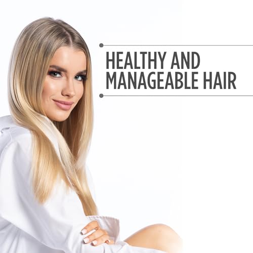 BioSilk Silk Therapy Thermal Shield Protection Spray, Heat Protectant for Hair, Shields Hair from Thermal Damage, Adds Shine & Holds Styles, Sulfate-Free, Paraben-Free, Cruelty-Free, 7?Oz