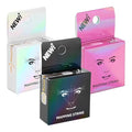 ATOMUS Eyebrow Mapping String 3 Pack Pre-inked 20m(65.6ft) Microblading String for Brow Marking 3 Colors Black White Pink Measuring String for Eyebrow Makeup