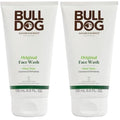 BULLDOG Mens Skincare and Grooming,Original Face Wash,5 Fluid Ounce,(Pack of 2)