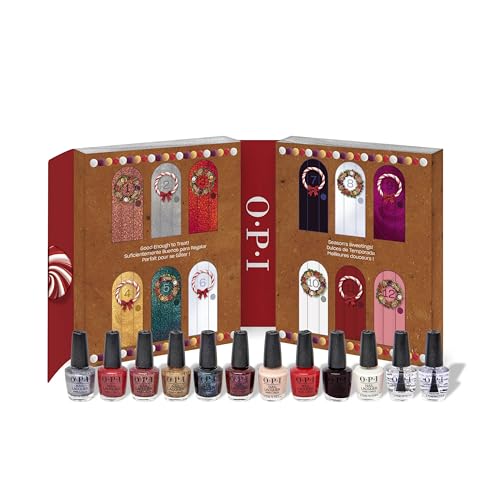 OPI Nail Lacquer Gift Sets | Creme & Shimmer Shades | Chip Resistant Nail Polish | Summer, Fall & Winter Holiday 2025 Collections | Mini Packs