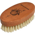 Seven Potions Vegan Beard Brush for Men ? 100% Sisal Plant Fibre & Pear Wood ? Firm Bristles to Gently Tame/Soften/Exfoliate ? 100% Natural, Non-Synthetic