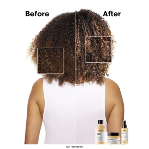 L'Oreal Professionnel Paris Absolut Repair 10-in-1 Oil - Nourishing Multi-Benefit Hair Oil For Dry & Damaged Hair, Repairs Damage Repair & Provides Shine