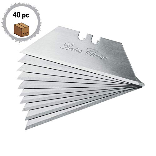Bates-Razor Blades and Utility Knife Blades, 90 pack