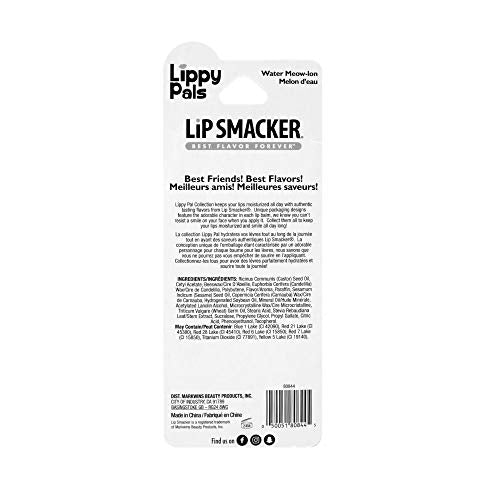 Lip Smacker Lip Balm, Kitten Water-Meow-Lon, 0.14 Ounce (80844) (Pack of 2)