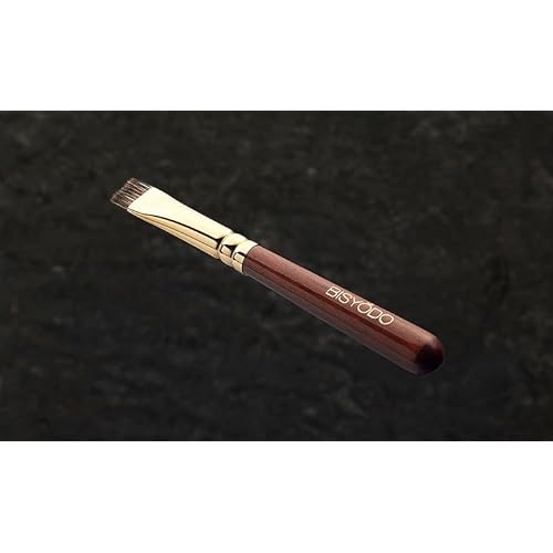 BISYODO Short Series Eyebrow Brush - Angled Type, Brown