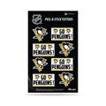Rico Industries NHL Hockey Colorado Avalanche Vertical Tattoo Peel & Stick Temporary Tattoos - Eye Black - Game Day Approved!