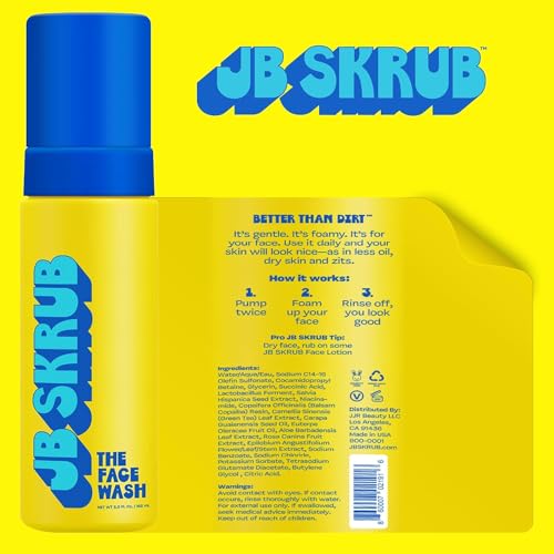 JB SKRUB The Face Pads, Face Wash, and Body Wash: Kid, Tween, and Teen Skin Care Essentials: Boost Confidence, Fight Acne, and Conquer Funk with Freshness