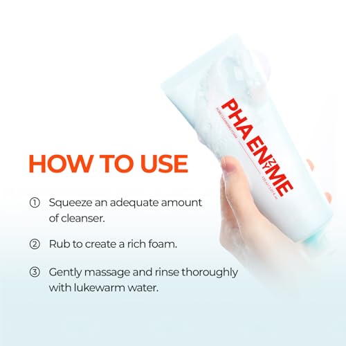 Cell Fusion C PHA Enzyme Pore Cleansing Foam ? Face Wash for Acne-prone Skin, Blackheads & Clogged Pores, TOTARAXIN & Papain Enzyme, 5.07 fl.oz / 150ml