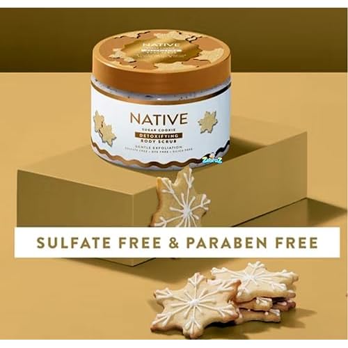 Native Limited Edition Holiday Body Wash Scrub - Sugar Cookie - 12oz - Pack Of 01