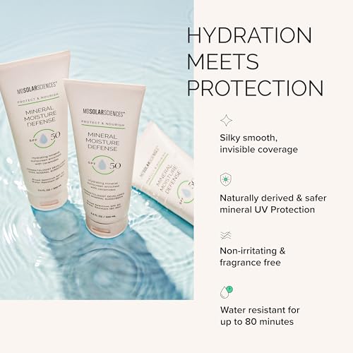 MDSolarSciences Mineral Moisture Defense SPF 50 Sunscreen for Body and Face
