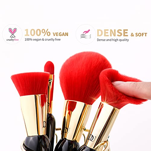DUcare Makeup Brushes 12Pcs +DUcare Makeup Brush Organizer