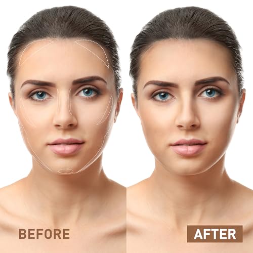 FV Liquid Cool Toned Contour Stick, Highly Pigmented, Longwear, Blendable Hydrating Formula with Natural Finish, Cream Contour & Bronzer Makeup for Fair/Light Skin, Vegan, 03 Light Neutral