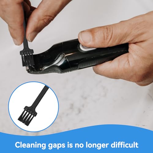20 Pcs Electric Shaver Cleaning Brushes, Razors Brush Set, Trimmer Cleaner Brush with Long Handle for Computer Keyboard Shaver Appliance and More