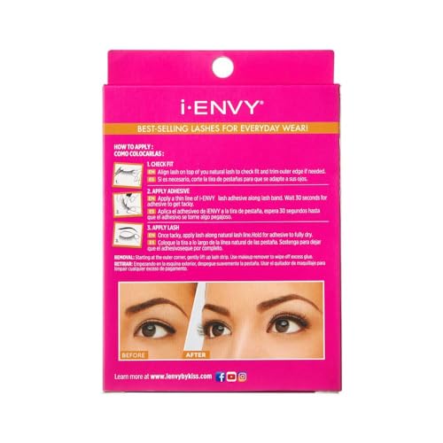 iENVY by KISS Au Naturale Human Hair Natural Style 5 Pair (KPEM08)