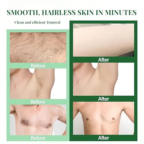 Wax Strips for Hair Removal, Waxing Kit for Women with Avocado Butter, 60 Count Face & Body Wax Strips for Bikini, Underarm, Leg, Lip & Eyebrow
